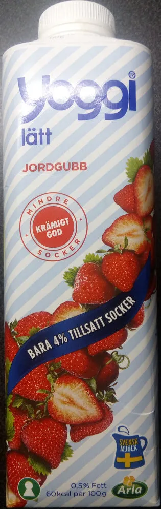 Yoggi Lätt Jordgubb