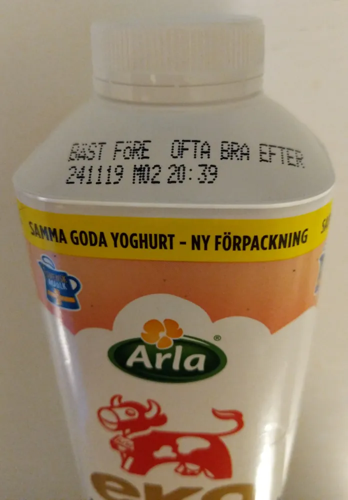 Eko Mild Yoghurt Jordgubb & Vanilj 1.8% Fett