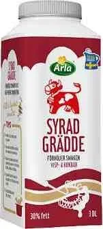 Syrad grädde