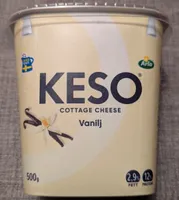 Keso Cottage Cheese Vanilj/Vanilja