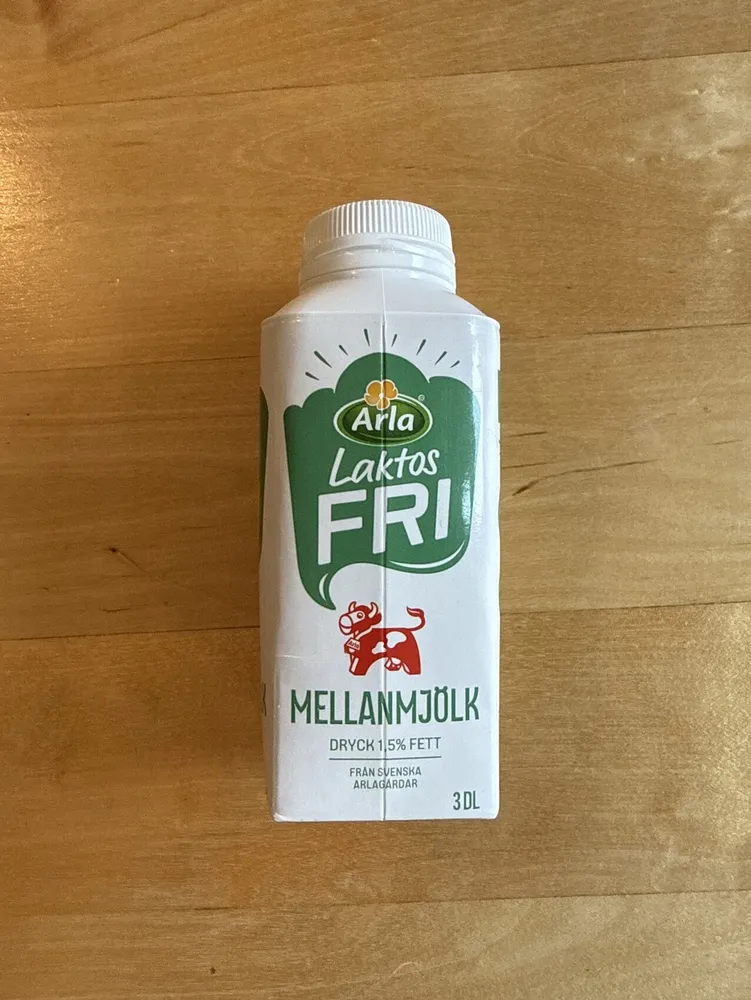 Laktosfri Mjölk