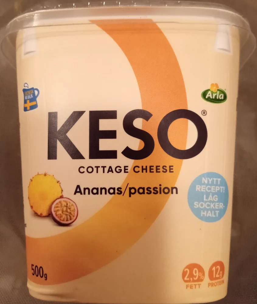 KESO Cottage Cheese Ananas/passion