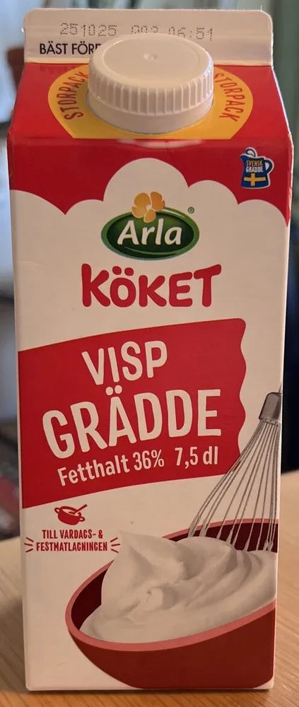 Vispgrädde