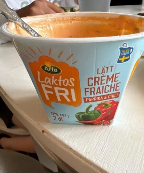 Lätt Crème Fraiche Paprika & Chili