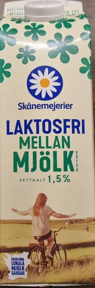 Laktosfri Mellanmjölk