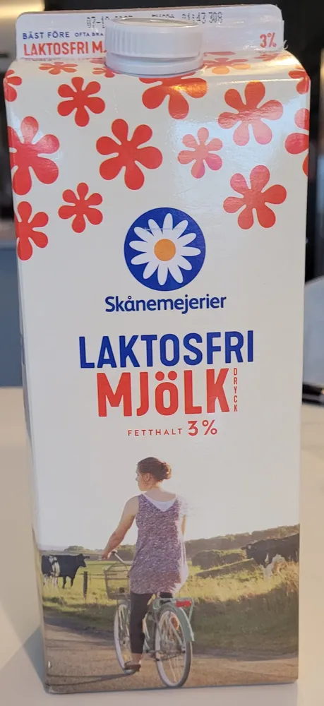 Laktosfri Mjölk 3%