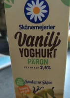 Vanilj Yoghurt Päron