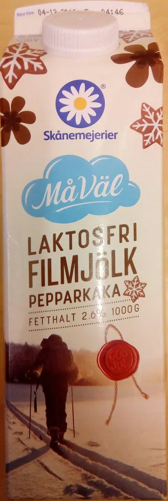 Skånemejerier Laktosfri Filmjölk Pepparkaka