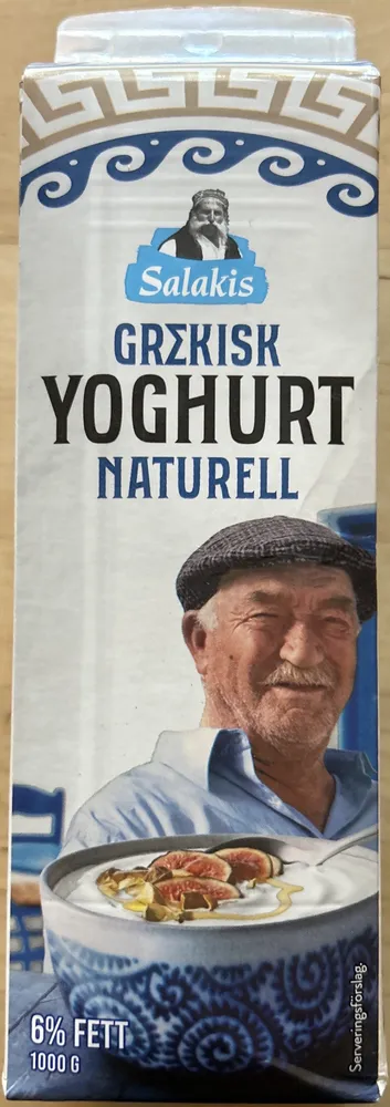 Grekisk yoghurt naturell
