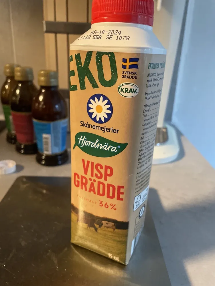 Eko Vispgrädde 36%