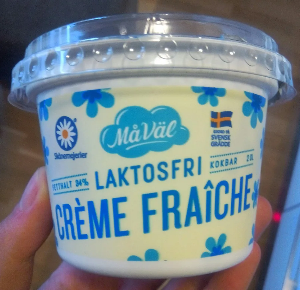 Laktosfri Crème fraîche