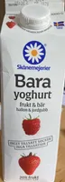 Bara yoghurt frukt & bär hallon & jordgubb