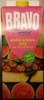 Bravo Ananas & Guavajuice med äpple & apelsin