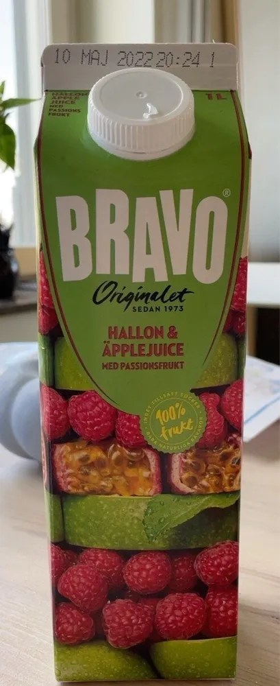 Hallon & äpplejuice