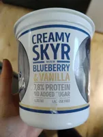 Skyr Blueberry and Vanilla