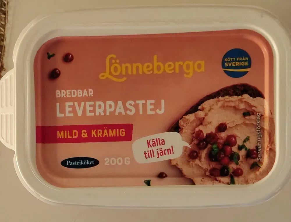 Bredbar Leverpastej