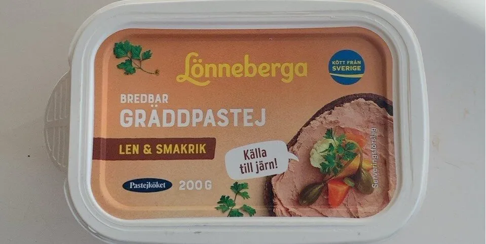 Bredbar gräddpastej