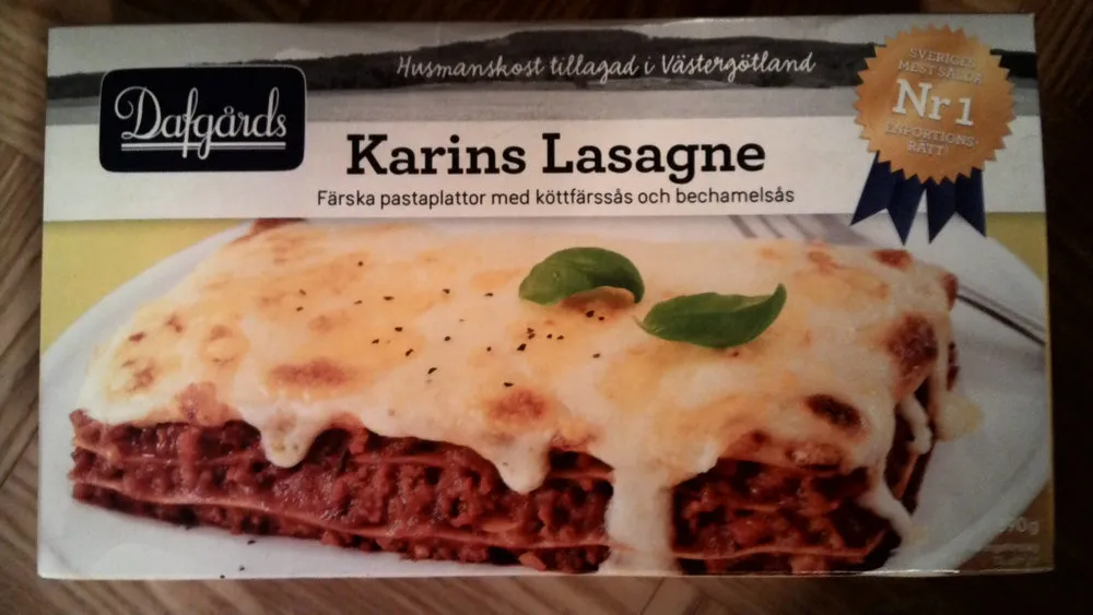 Dafgårds Karins Lasagne