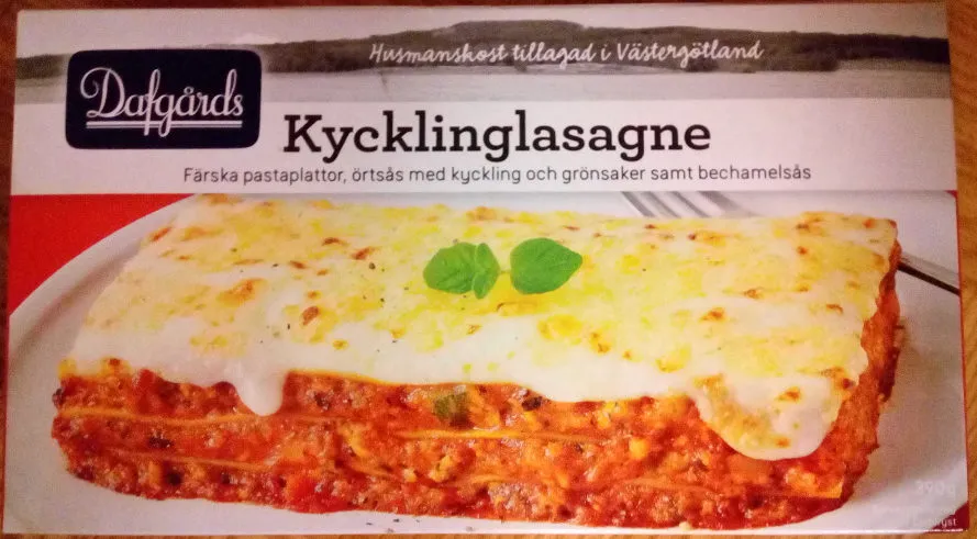 Dafgårds Kycklinglasagne