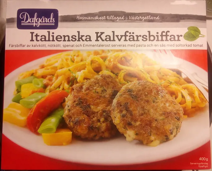 Dafgårds Italienska Kalvfärsbiffar