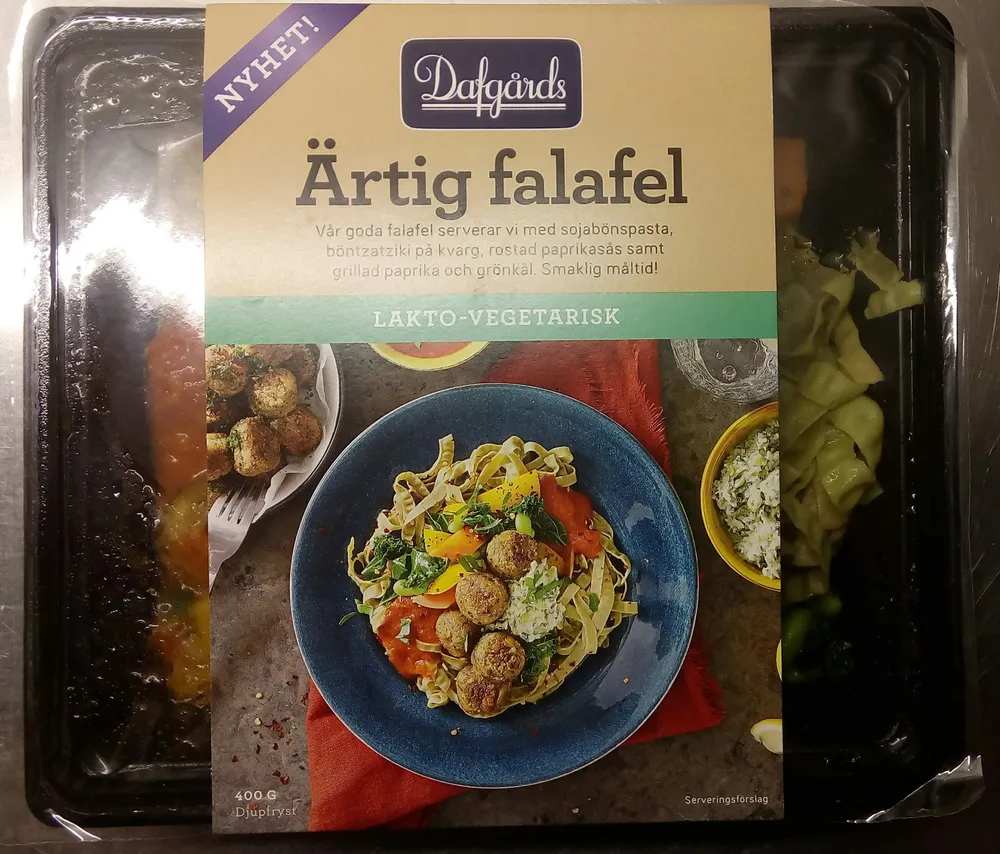 Dafgårds Ärtig falafel
