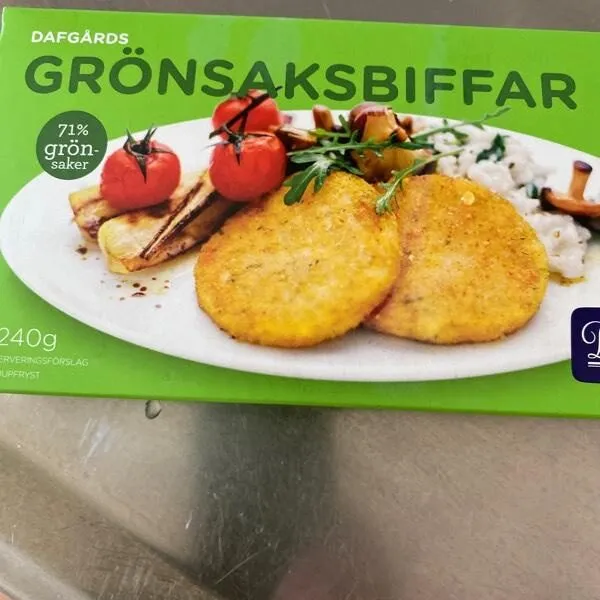 Grönsak biffar