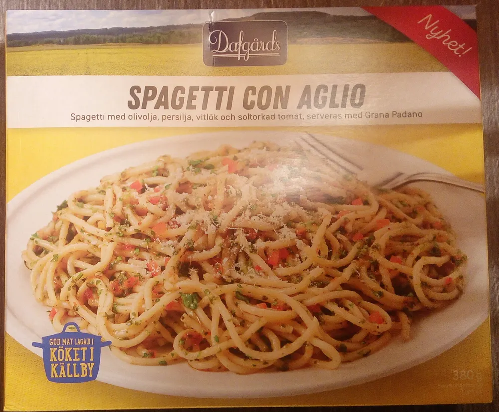 Dafgårds Spagetti Con Aglio