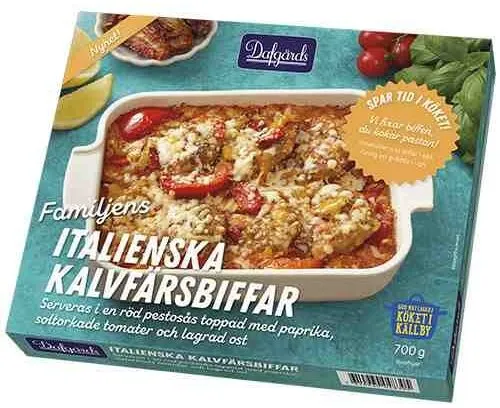 Familjens Italienska Kalvfärsbiffar