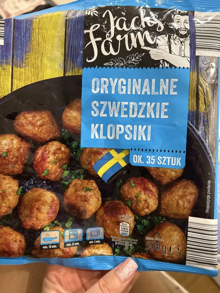 Oryginalne Szwedzkie Klopsiki