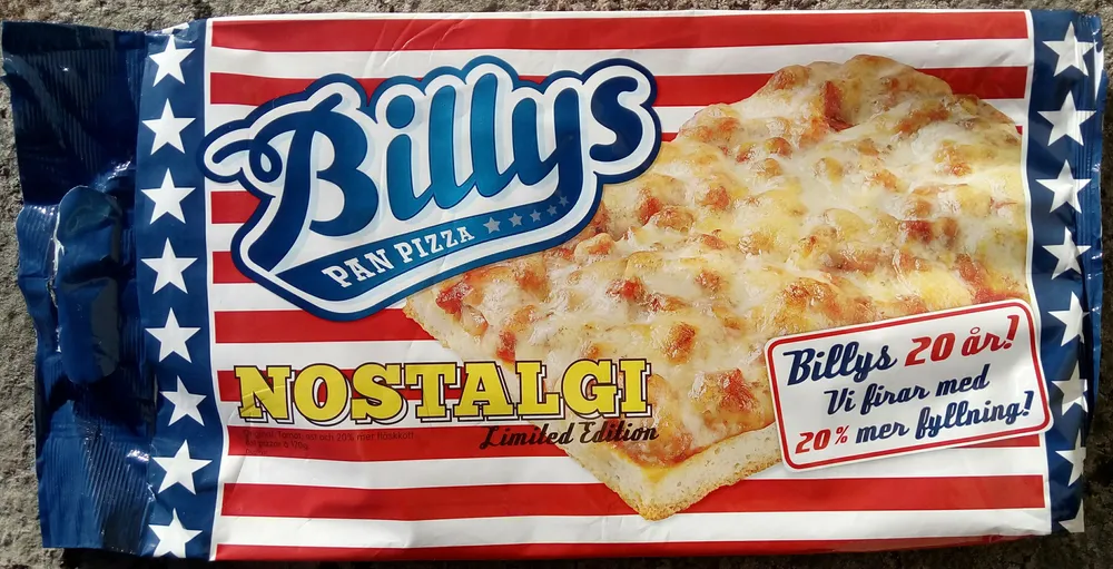 Billys Pan Pizza Nostalgi Limited Edition 8 Pack