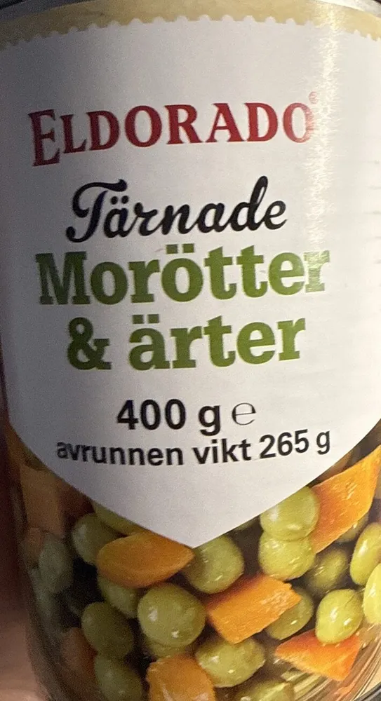 Tärnade Morötter & Ärter
