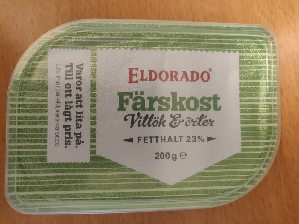 Färskost Vitlök & örter