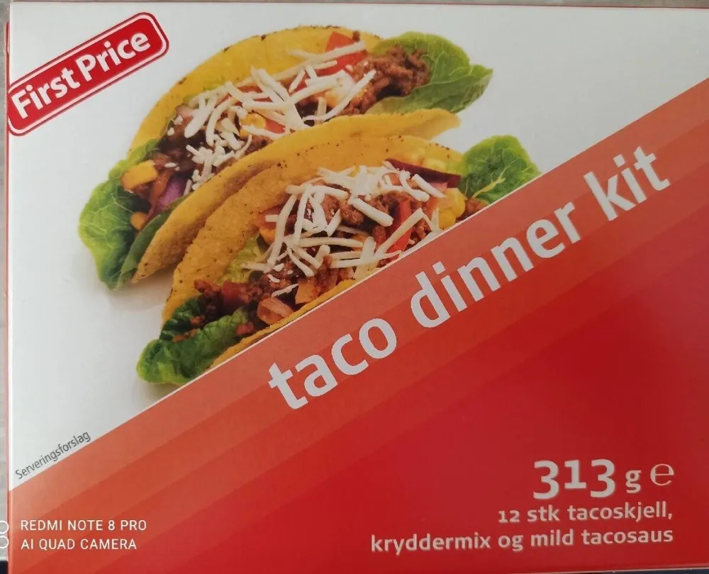 Taco dinner kit