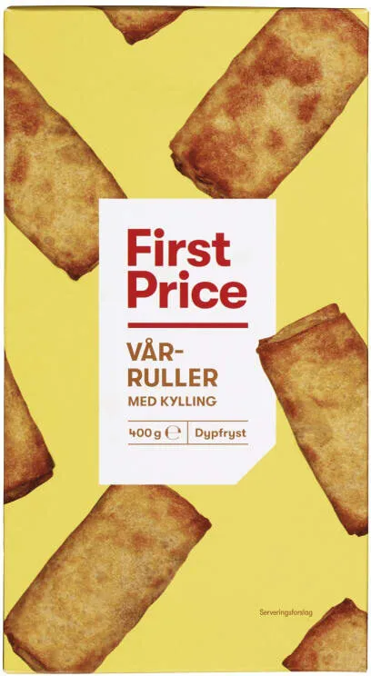 Vårrull m/Kylling 4x100g First Price