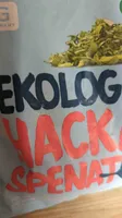Ekologisk hackad spenat