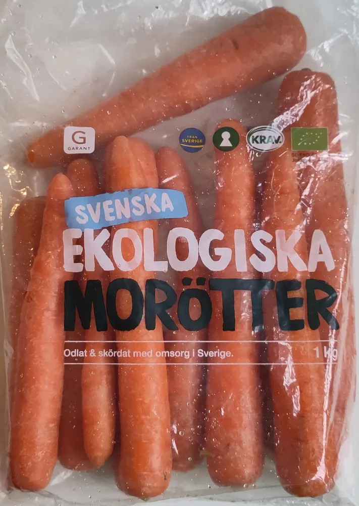 Ekologiska morötter