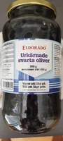 Urkärnade svarta oliver