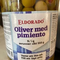 Oliver med pimiento