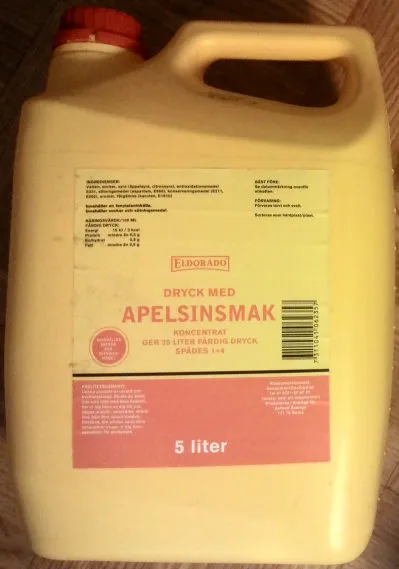 Eldorado Dryck med apelsinsmak