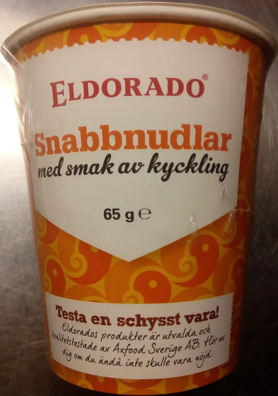 Eldorado Snabbnudlar med smak av kyckling