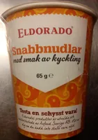 Eldorado Snabbnudlar med smak av kyckling