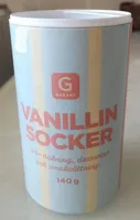 Vanillin socker