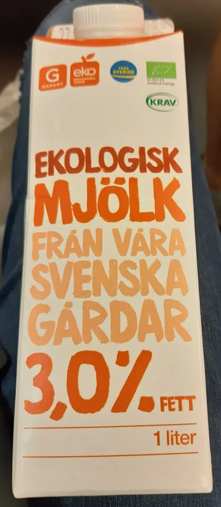 ekologiskt mjölk