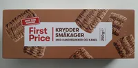 Krydder småkager med kandissukker og kanel