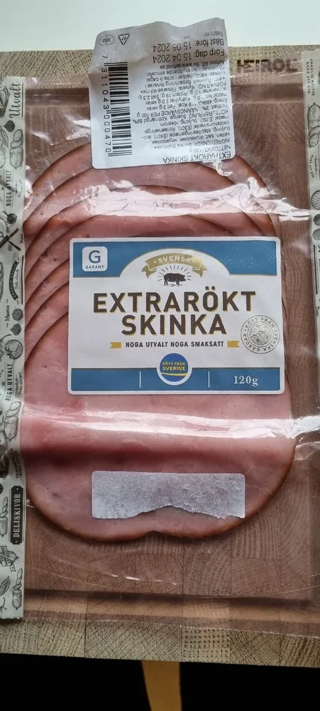 Extrarökt Skinka