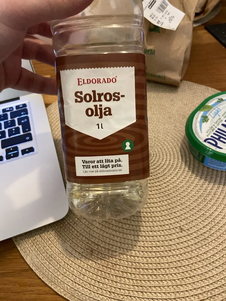 Solrosolja