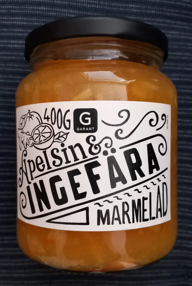 Apelsin & ingefära marmelad