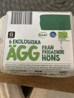 Ekologiska ägg från frigående höns