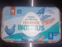 Ägg 15p Frigående Inomhus Medium