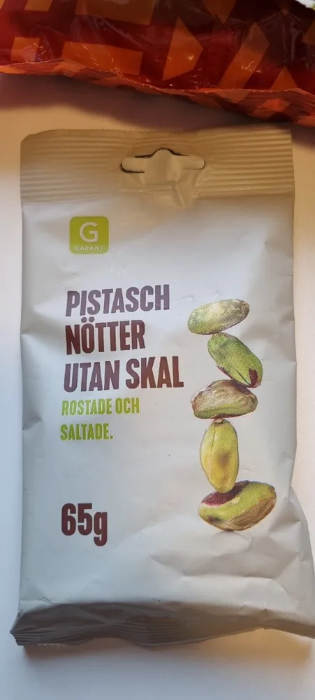 Pistasch Nötter Utan Skal